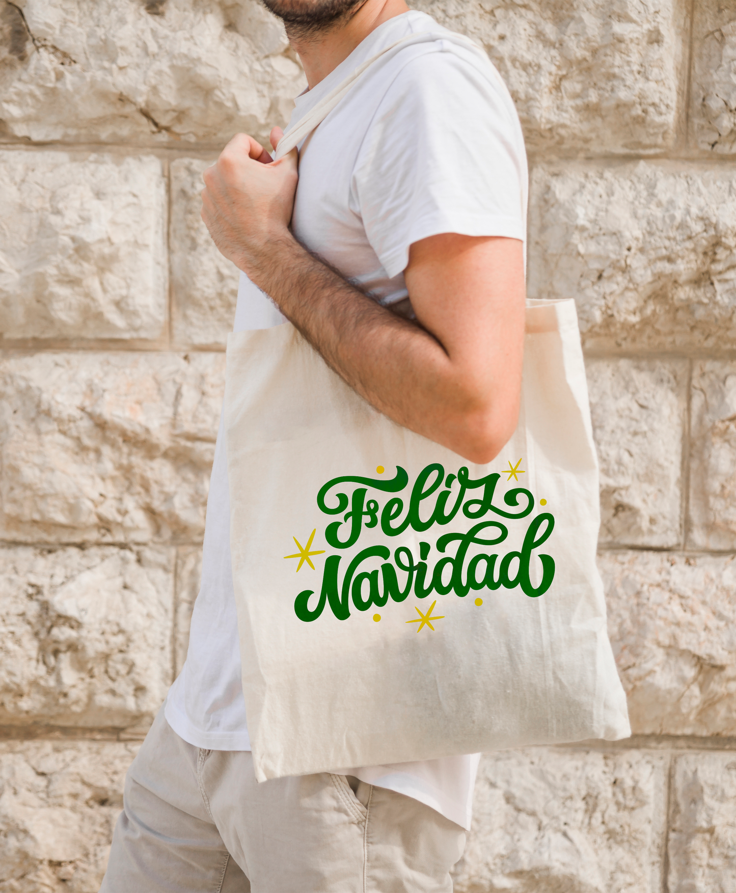 Tote bag " Feliz Navidad"