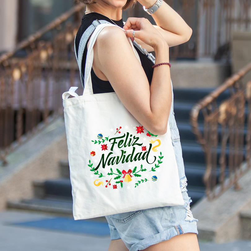 Tote bag "Feliz Navidad"