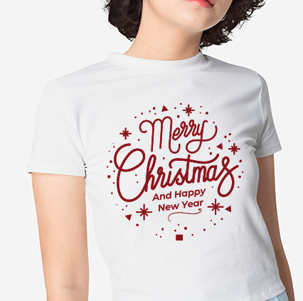 T-shirt "Merry christmas"