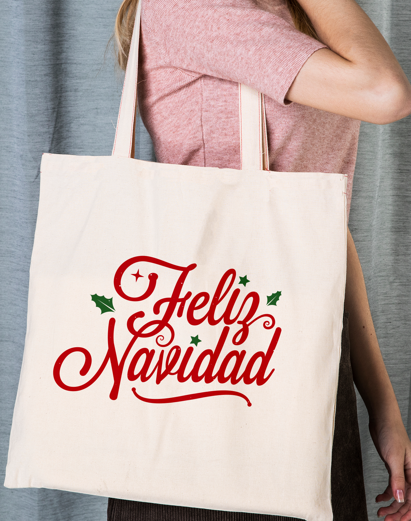 Tote bag "Feliz Navidad"