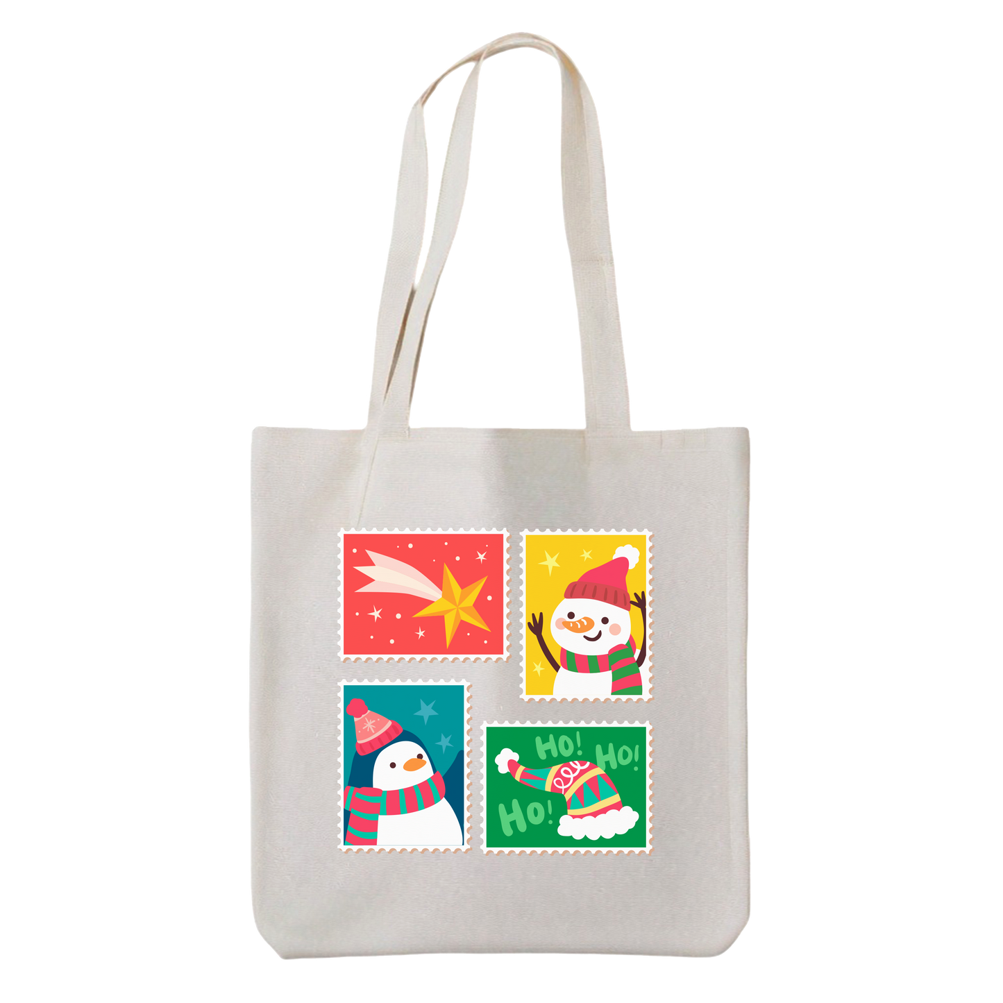 Tote bag estampas navideñas