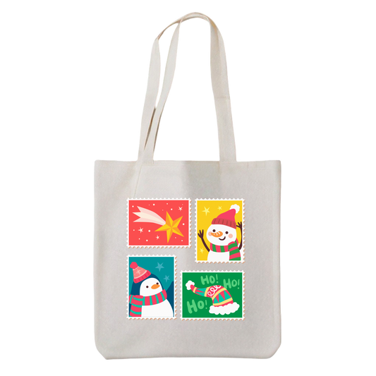 Tote bag estampas navideñas